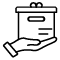 Savoir complimentary shipping icon