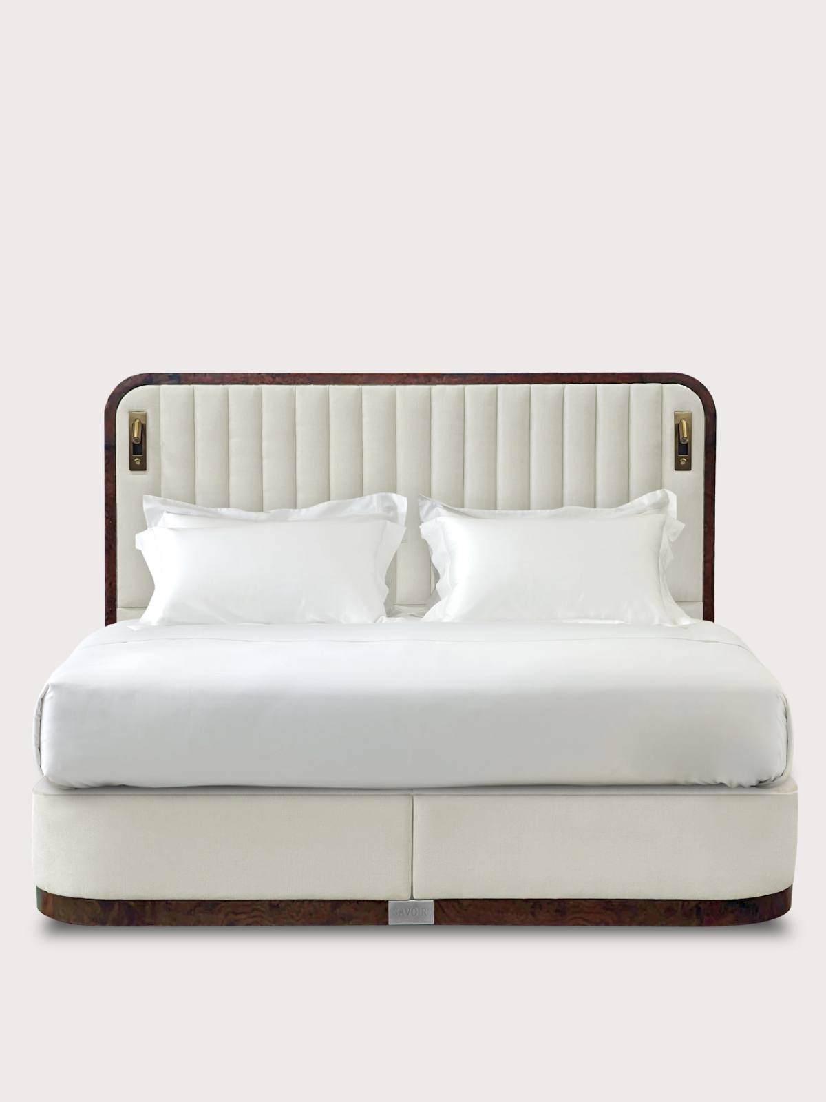 Cutout image of the Luna bed, designed for the perfect night at sea.