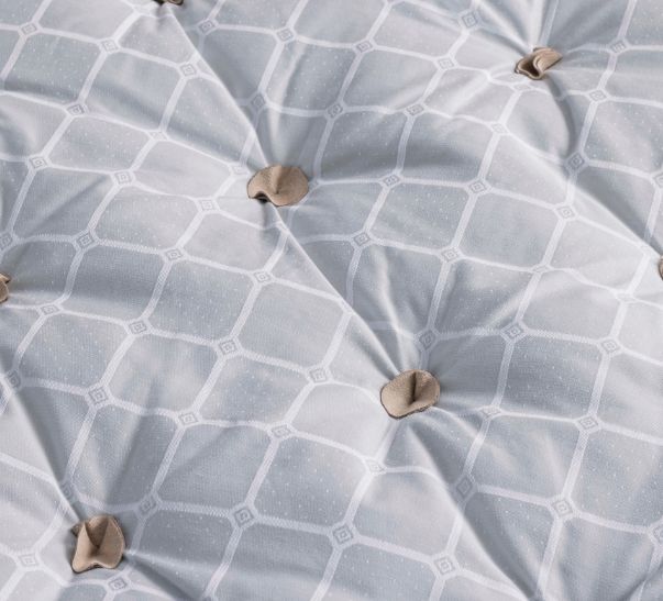 Savoir beds close up of topper for bed no5